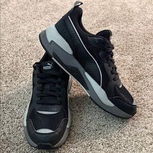 Puma Black Grey Sneakers – Men’s 10.5 No original Box